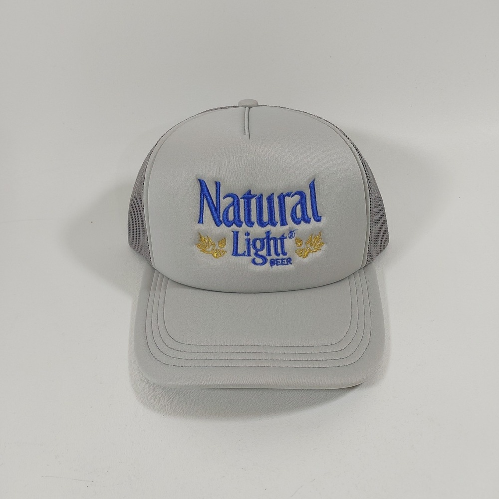 Natural Light‎ Mesh Trucker Cap Hat Adjustable Crowns by Lids